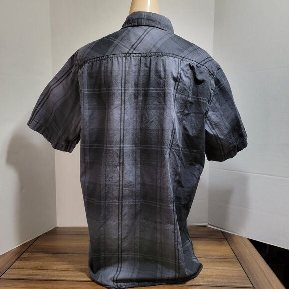 Burnside Pearl Snap SS Shirt Lone Star Rally Galveston Tx - Size Large - Picture 4 of 8